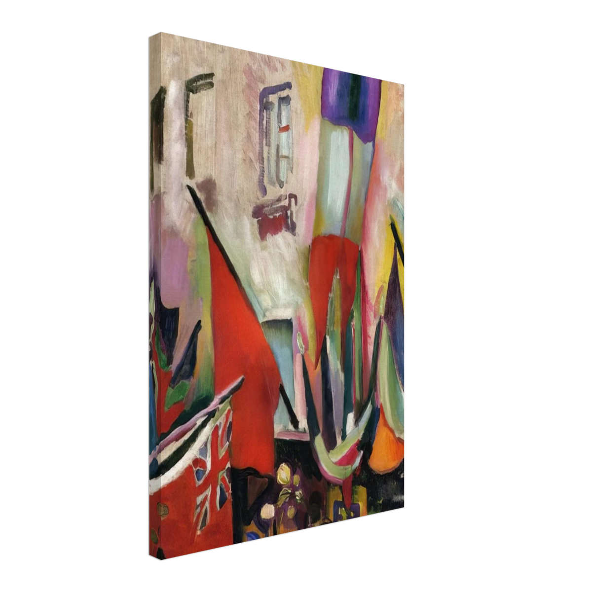 FLAGS 1906 Canvas | Raoul Dufy Canvas | Raoul Dufy Shop