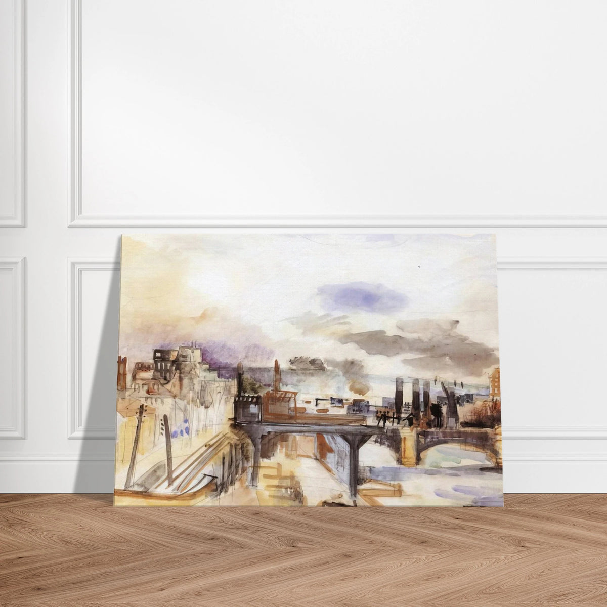 PARISIAN BRIDGE 1922 Canvas | Raoul Dufy Canvas | Raoul Dufy Shop
