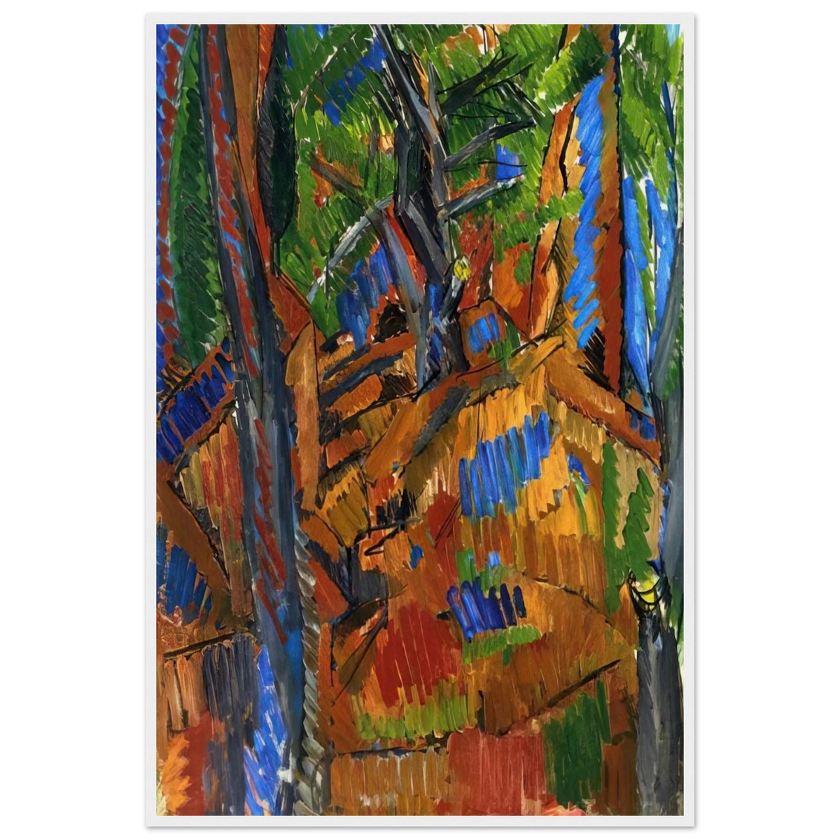 TREES 1913 Framed Poster | Raoul Dufy Framed Prints Wall Art | Raoul Dufy Shop