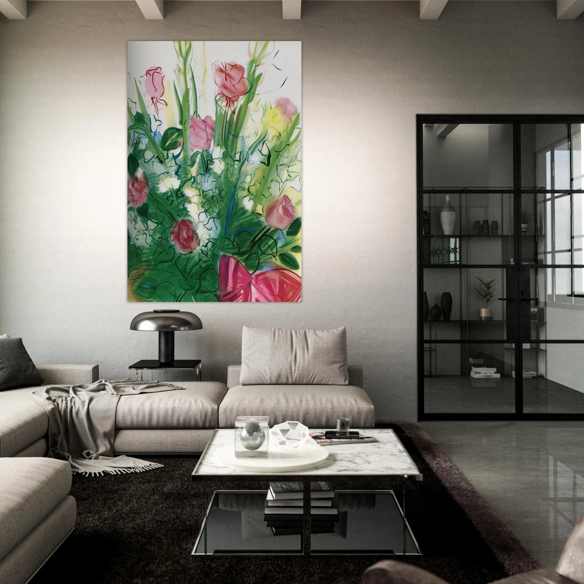 BOUQUET OF ROSES Poster | Raoul Dufy Poster | Raoul Dufy Shop