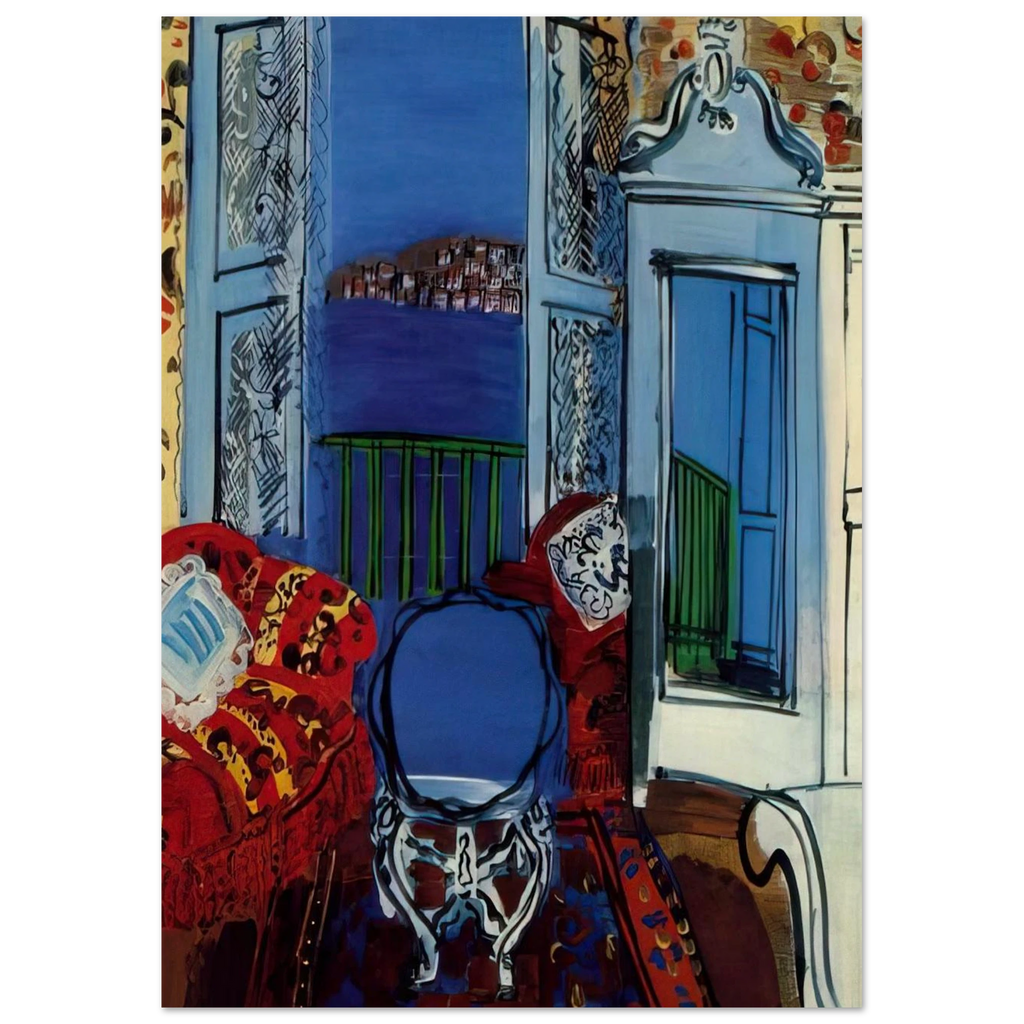 OPEN WINDOW 1928 Poster | Raoul Dufy Poster | Raoul Dufy Shop