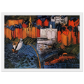 SAILBOAT AT SAINTE ADRESSE 1912 Framed Poster | Raoul Dufy Framed Prints Wall Art | Raoul Dufy Shop