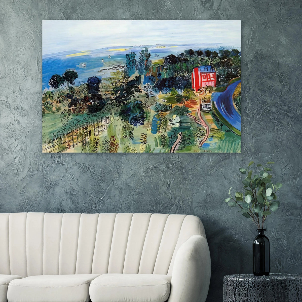 VILLERVILLE Poster | Raoul Dufy Poster | Raoul Dufy Shop