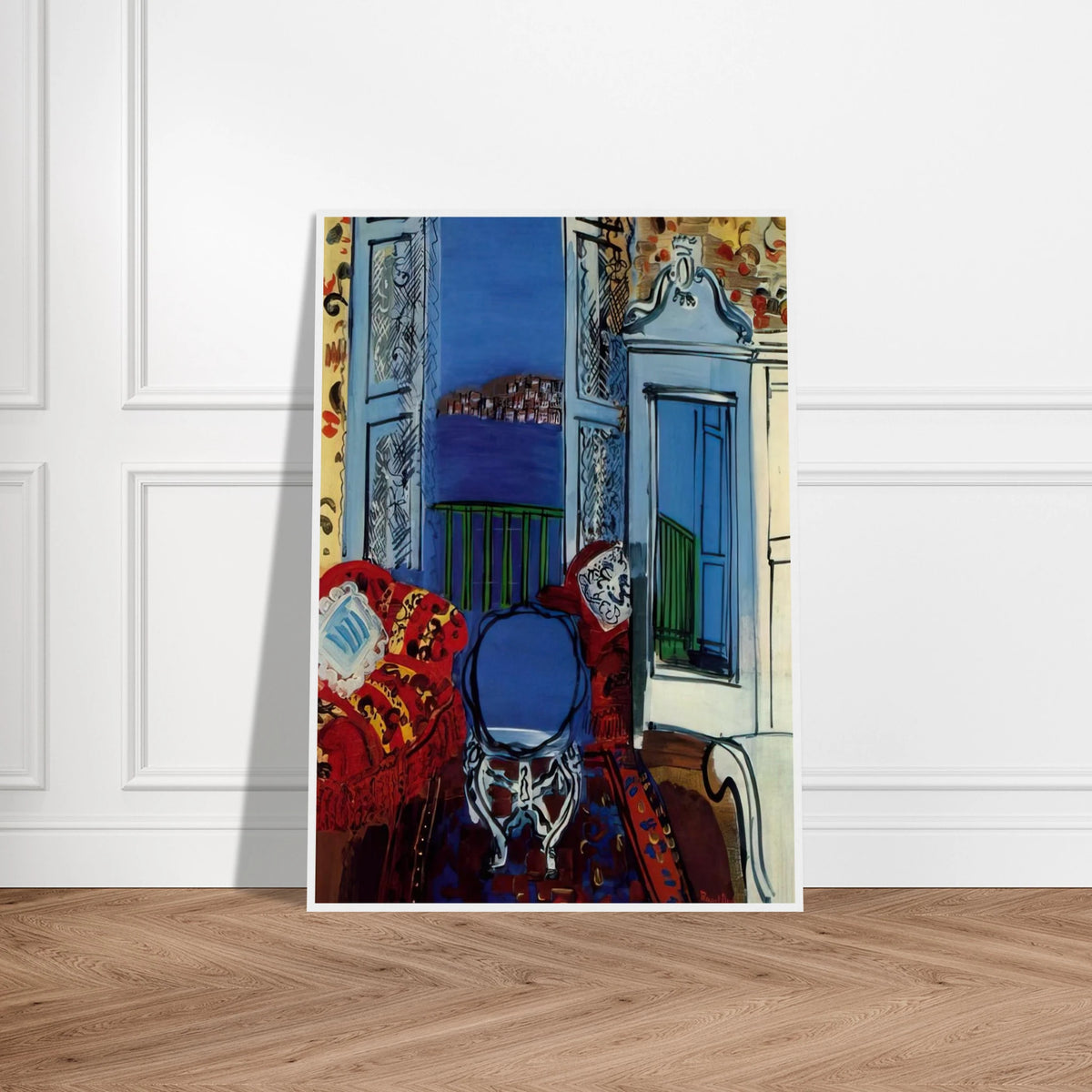 OPEN WINDOW 1928 Framed Poster | Raoul Dufy Framed Prints Wall Art | Raoul Dufy Shop