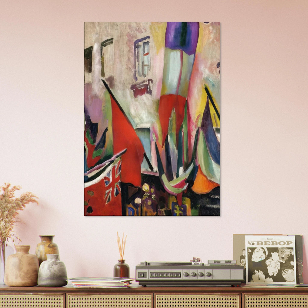 FLAGS 1906 Canvas | Raoul Dufy Canvas | Raoul Dufy Shop