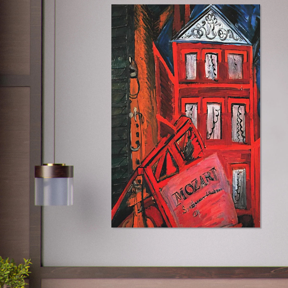 HOMMAGE TO MOZART 1915 Poster | Raoul Dufy Poster | Raoul Dufy Shop