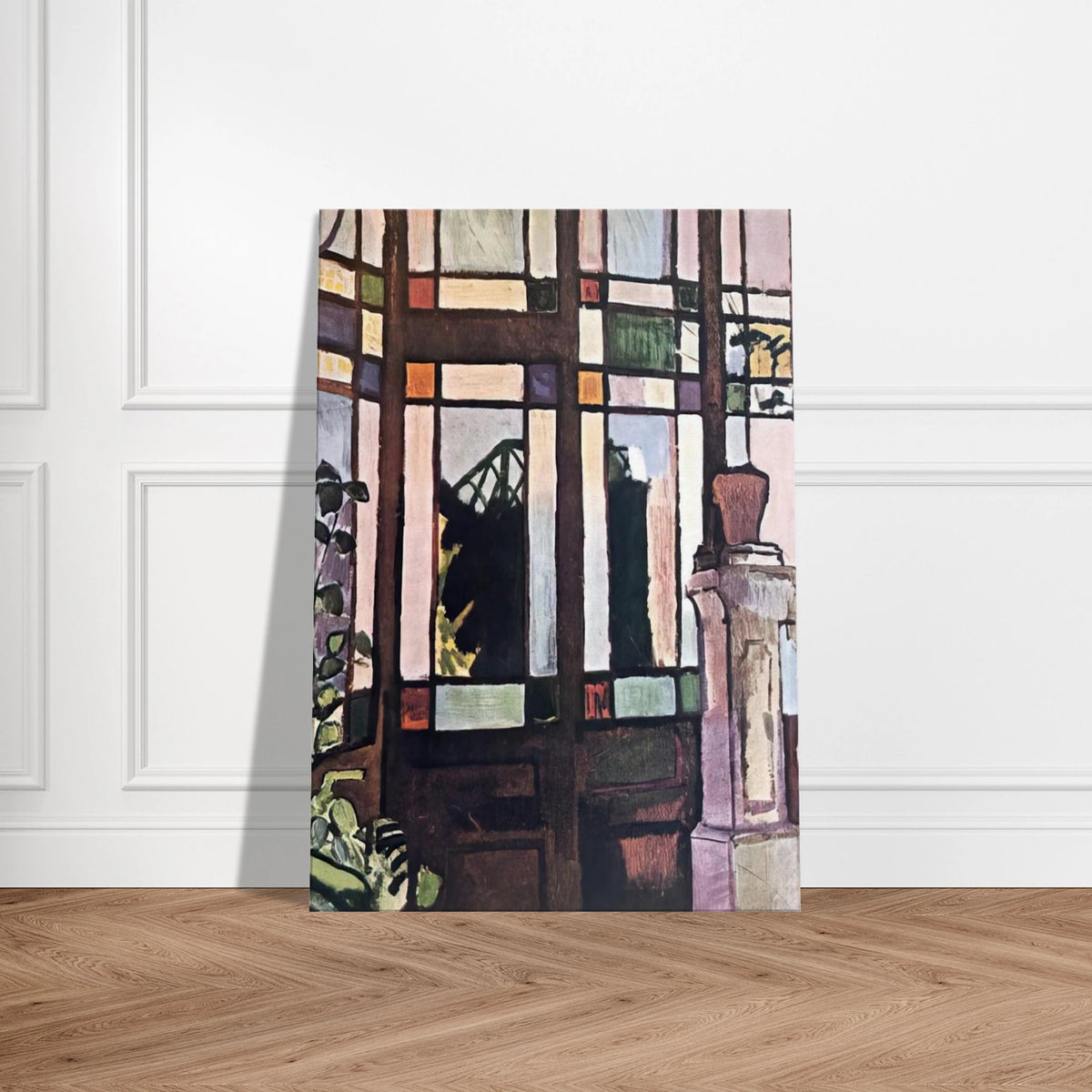 WINDOW WITH COLOURED GLASSES 1906 Canvas | Raoul Dufy Canvas | Raoul Dufy Shop