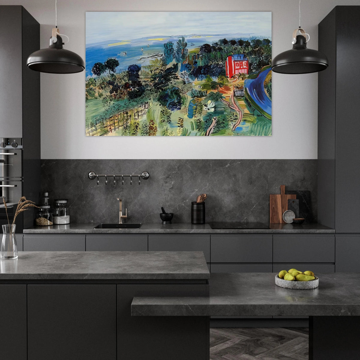 VILLERVILLE Poster | Raoul Dufy Poster | Raoul Dufy Shop