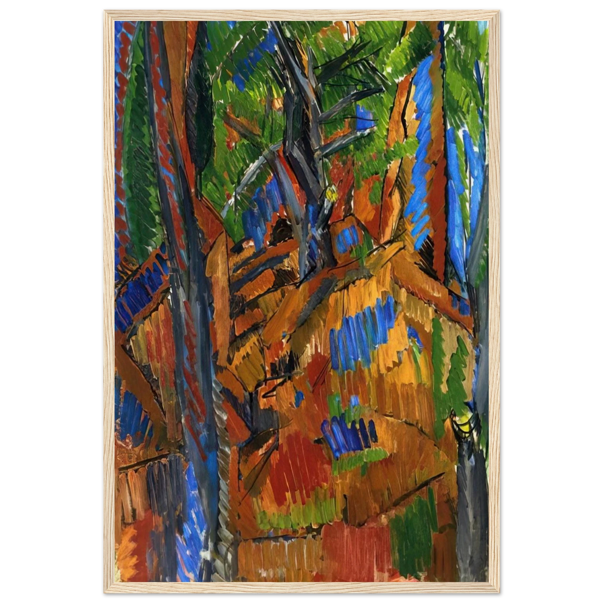 TREES 1913 Framed Poster | Raoul Dufy Framed Prints Wall Art | Raoul Dufy Shop