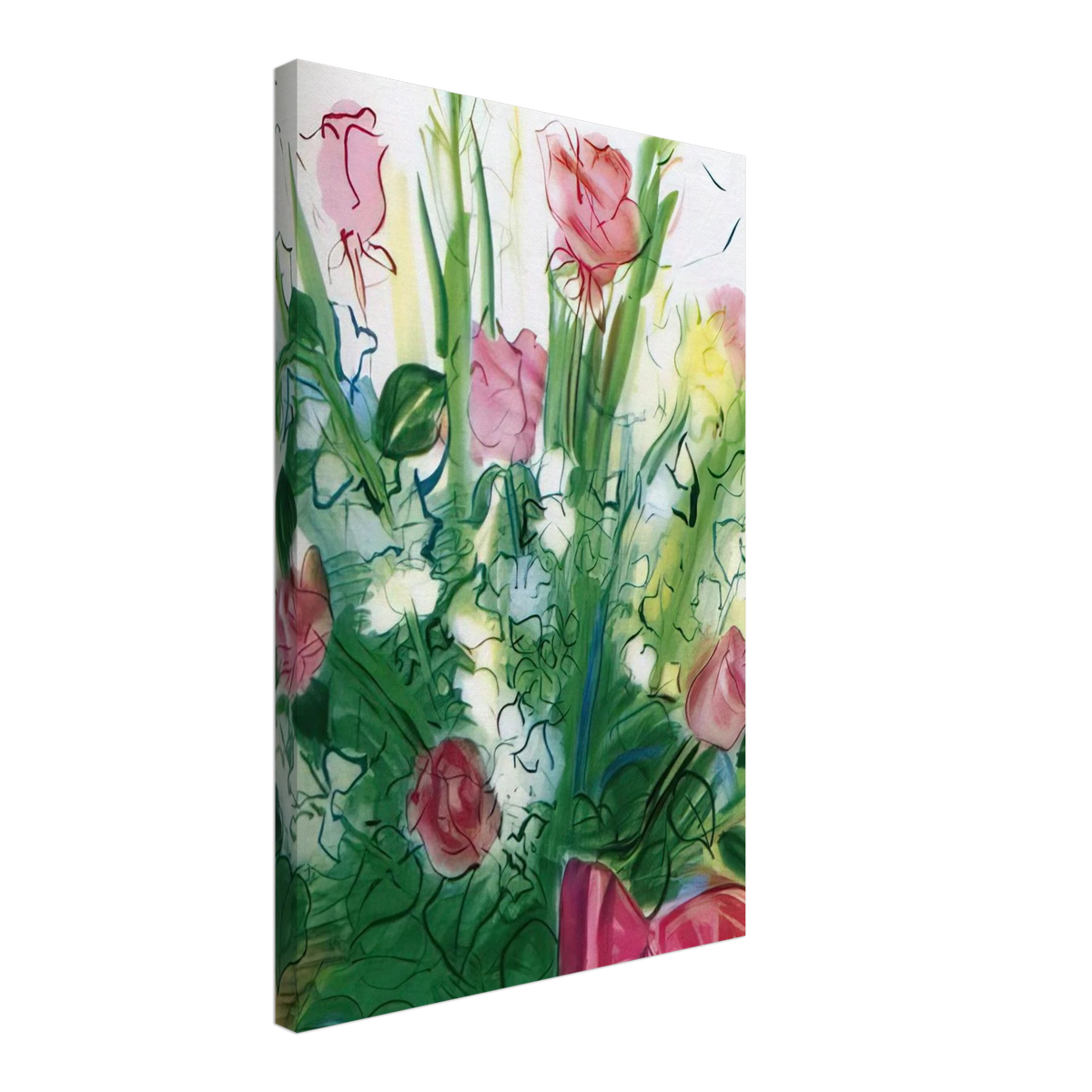 BOUQUET OF ROSES Canvas | Raoul Dufy Canvas | Raoul Dufy Shop