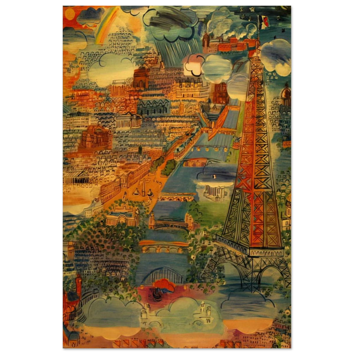 PARIS 1934 Poster | Raoul Dufy Poster | Raoul Dufy Shop