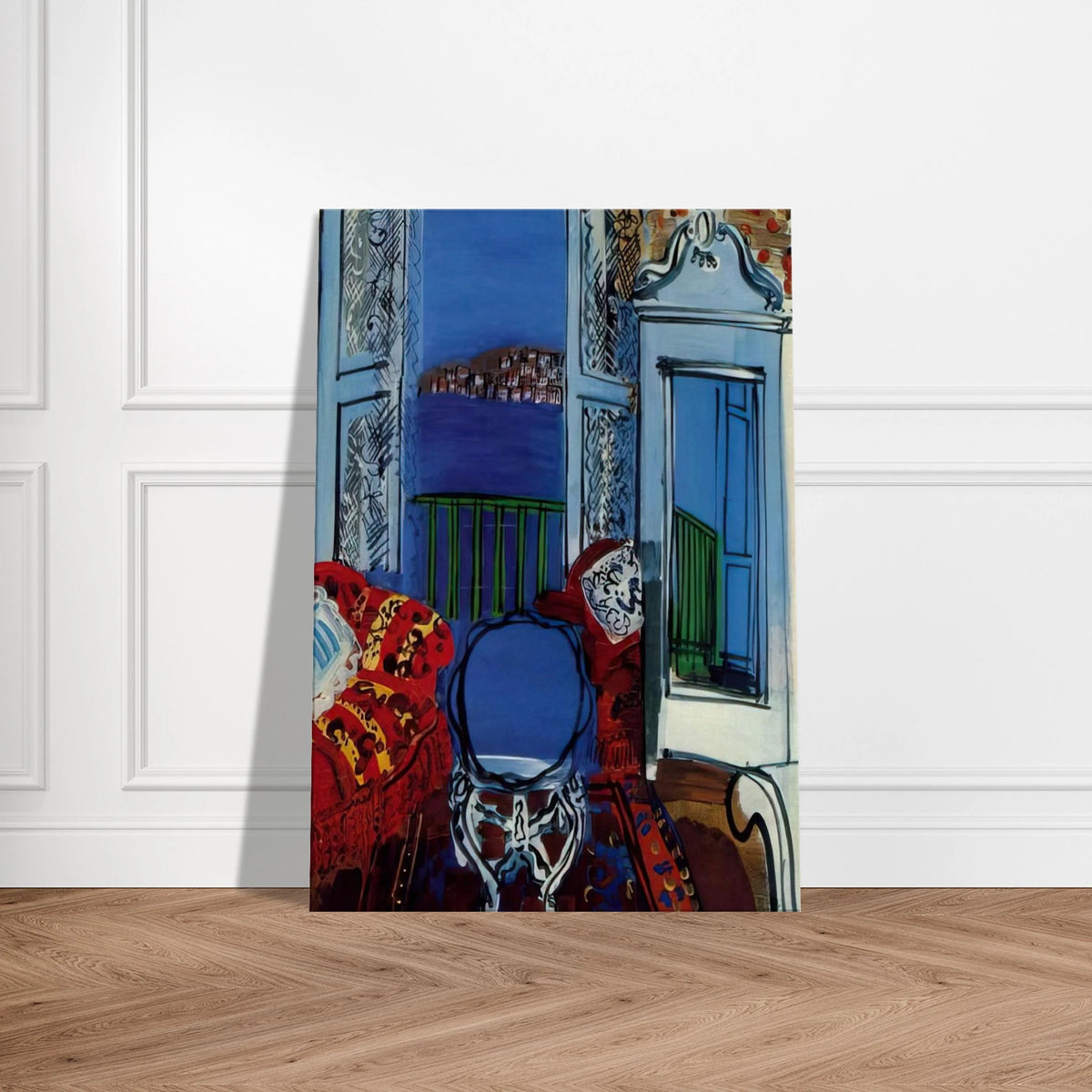 OPEN WINDOW 1928 Canvas | Raoul Dufy Canvas | Raoul Dufy Shop