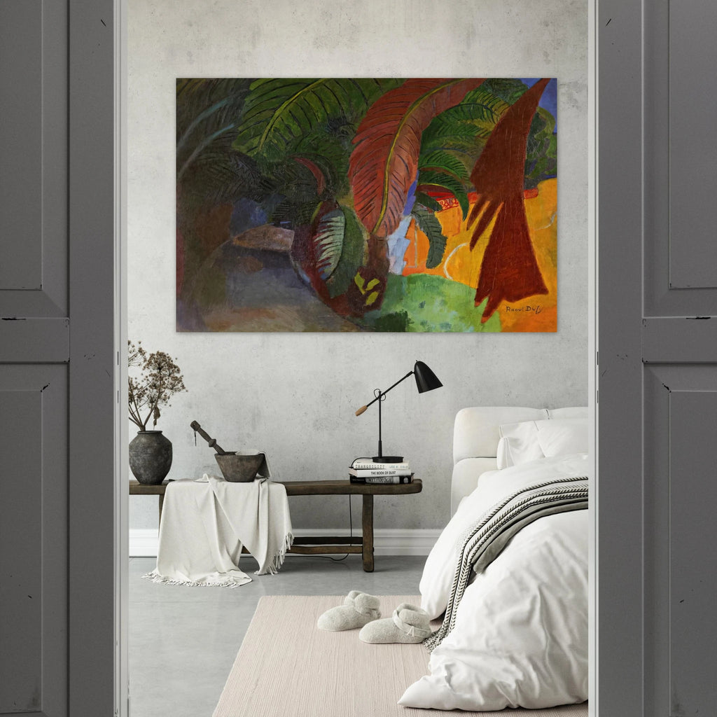 PALM TREES AT MARTIGUES HOMAGE TO GAUGUIN 1910 Poster | Raoul Dufy Poster | Raoul Dufy Shop