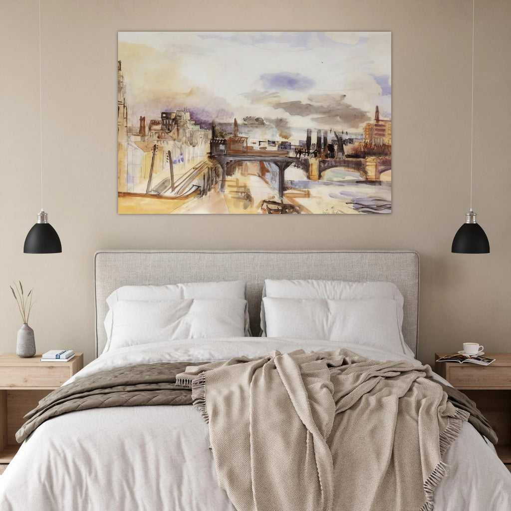 PARISIAN BRIDGE 1922 Poster | Raoul Dufy Poster | Raoul Dufy Shop