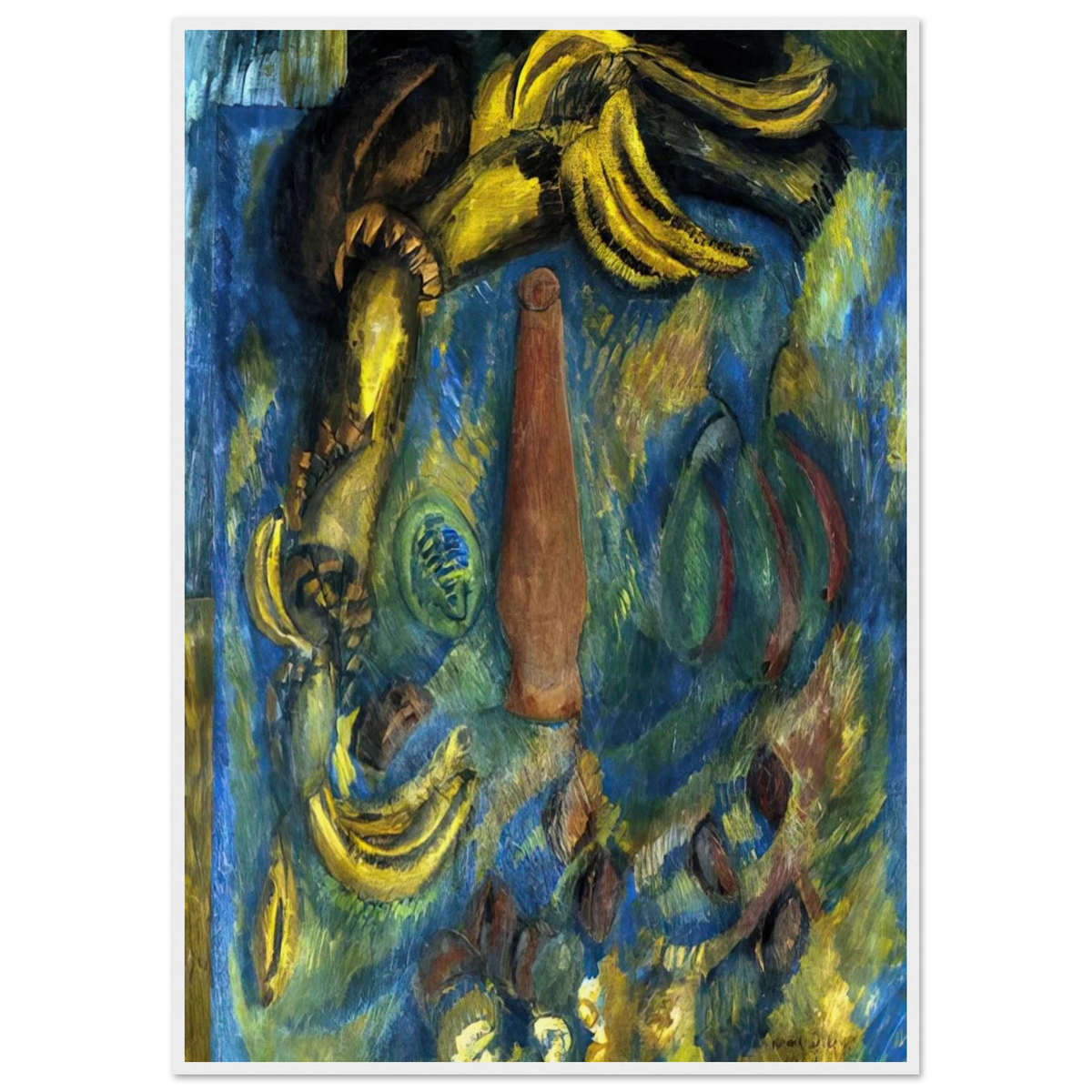 STILL LIFE WITH BANANAS 1909 Framed Poster | Raoul Dufy Framed Prints Wall Art | Raoul Dufy Shop