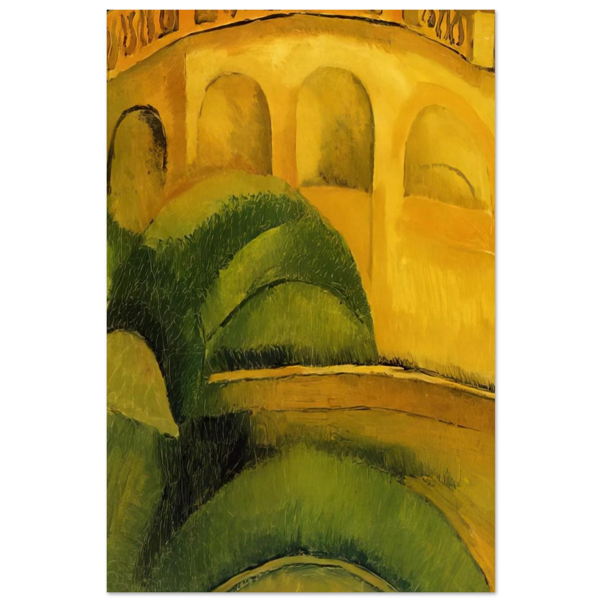 ARCADES AT L ESTAQUE 1908 Poster | Raoul Dufy Poster | Raoul Dufy Shop