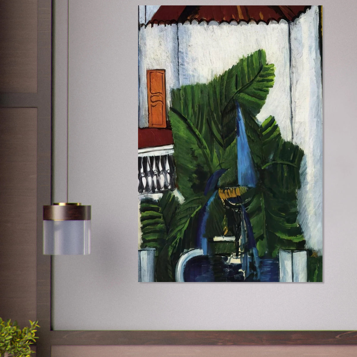 FOUNTAIN IN AVIGNON 1913 Poster | Raoul Dufy Poster | Raoul Dufy Shop