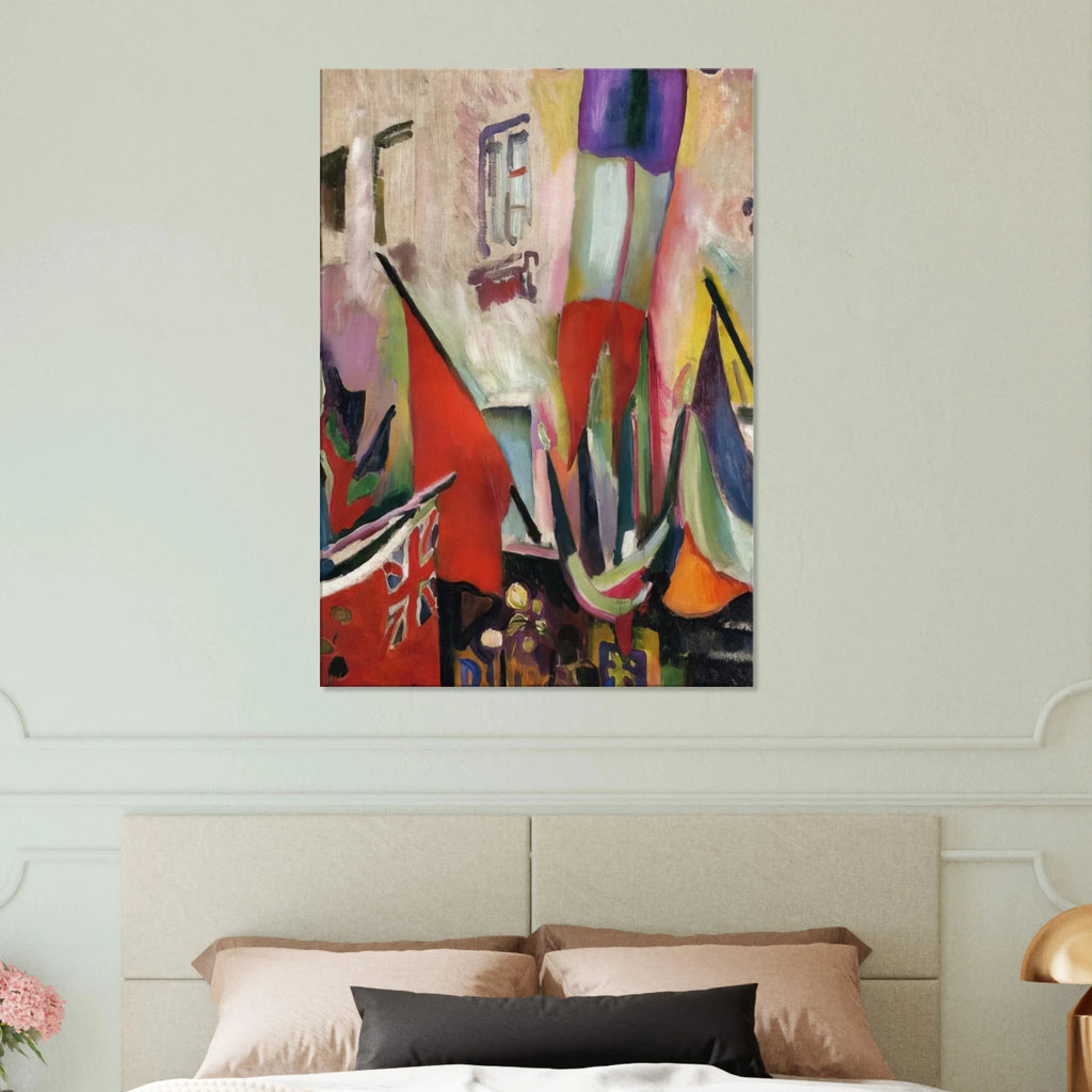 FLAGS 1906 Canvas | Raoul Dufy Canvas | Raoul Dufy Shop