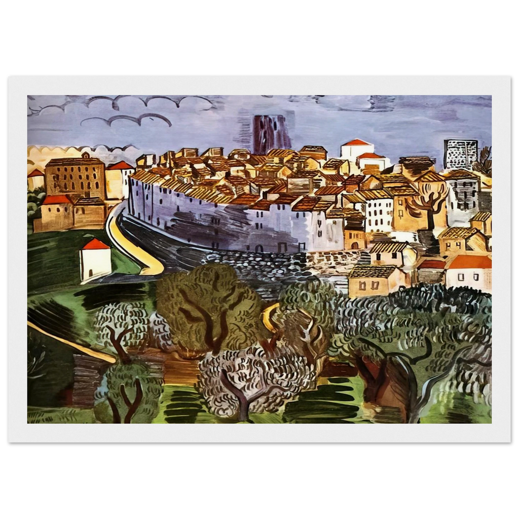 VENCE 1923 Framed Poster | Raoul Dufy Framed Prints Wall Art | Raoul Dufy Shop
