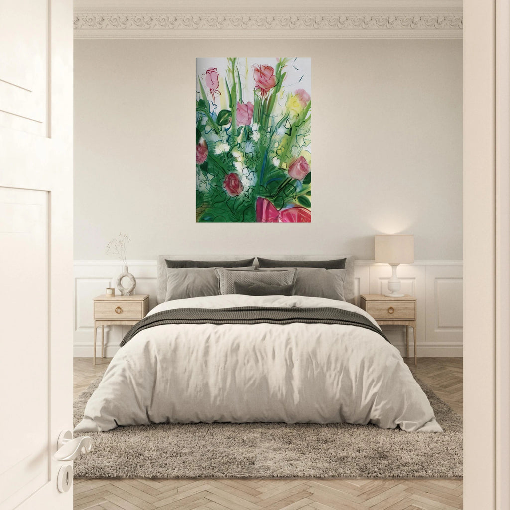 BOUQUET OF ROSES Canvas | Raoul Dufy Canvas | Raoul Dufy Shop