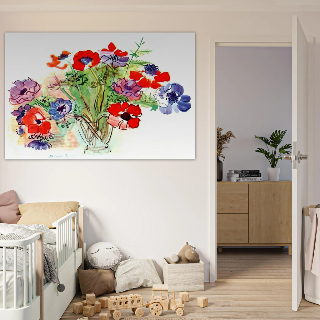 BOUQUET OF FLOWERS 1937 Poster | Raoul Dufy Poster | Raoul Dufy Shop