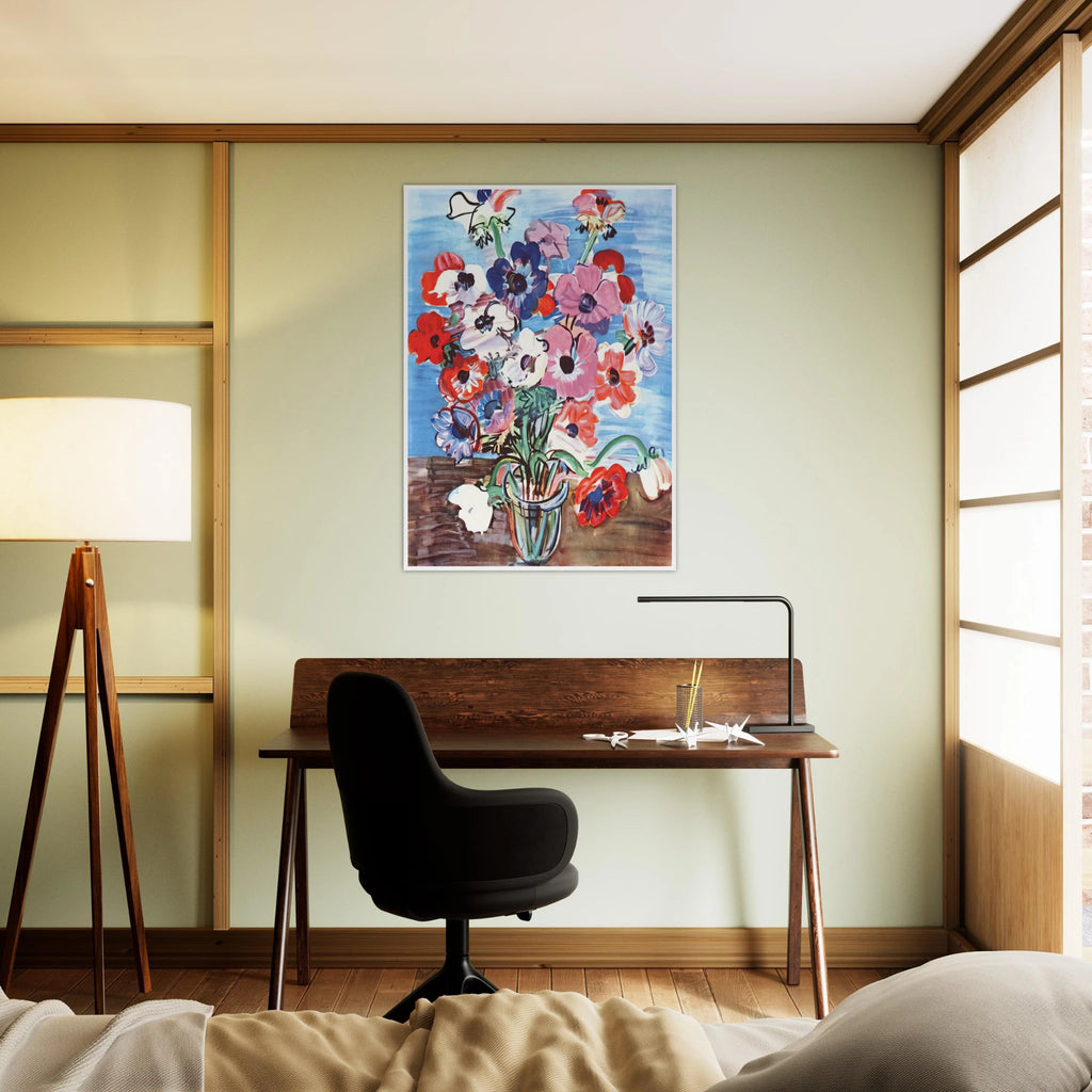 ANEMONES 1937 Framed Poster | Raoul Dufy Framed Prints Wall Art | Raoul Dufy Shop