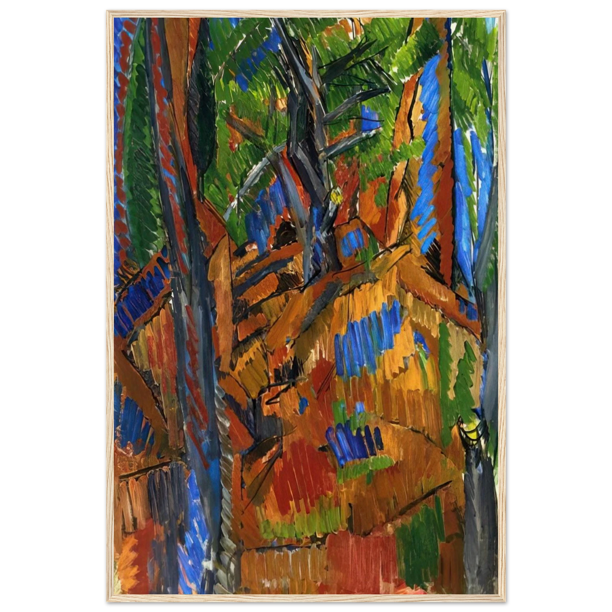 TREES 1913 Framed Poster | Raoul Dufy Framed Prints Wall Art | Raoul Dufy Shop