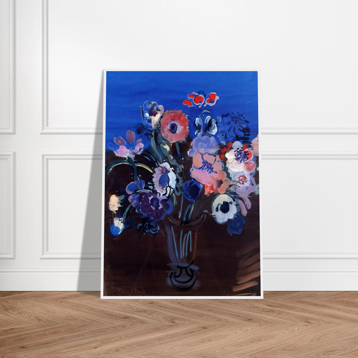 ANEMONES Framed Poster | Raoul Dufy Framed Prints Wall Art | Raoul Dufy Shop