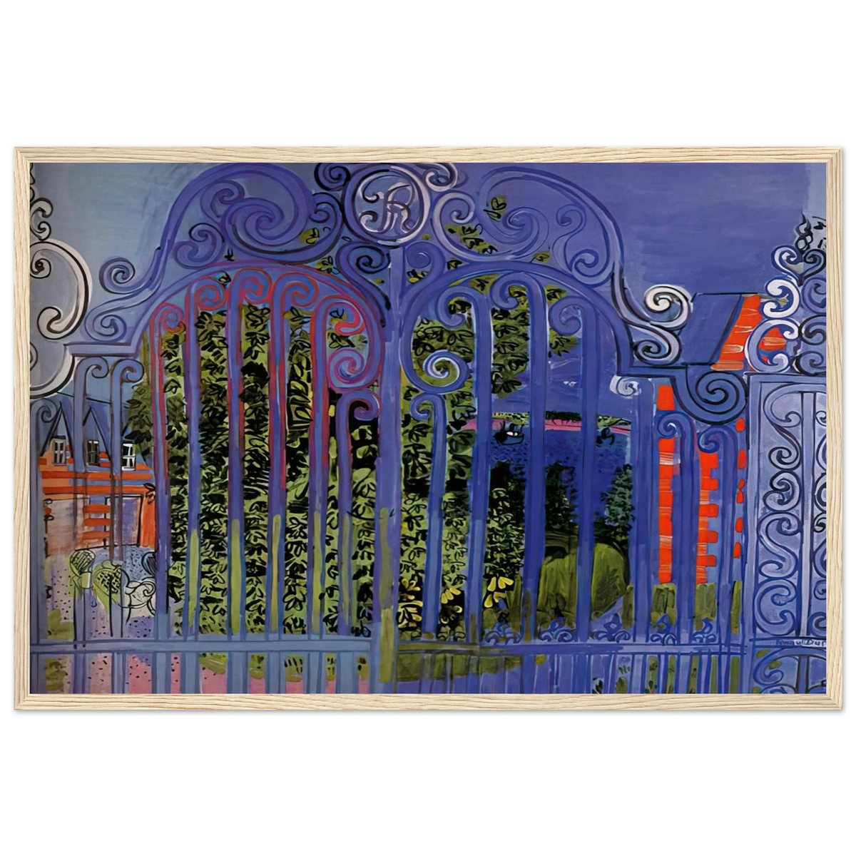 THE GRID 1930 Framed Poster | Raoul Dufy Framed Prints Wall Art | Raoul Dufy Shop