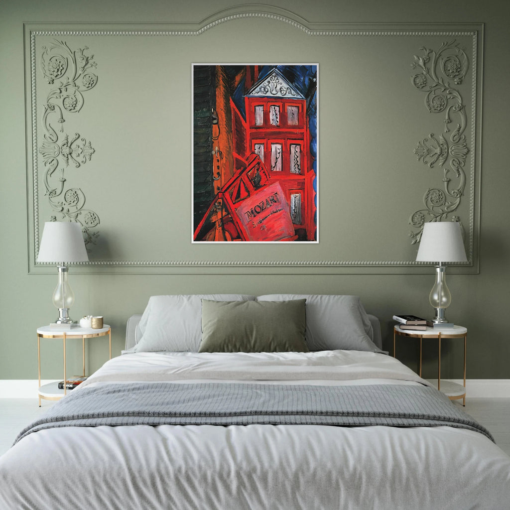 HOMMAGE TO MOZART 1915 Framed Poster | Raoul Dufy Framed Prints Wall Art | Raoul Dufy Shop