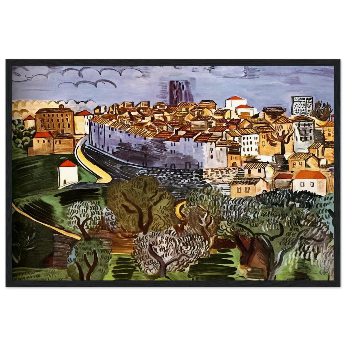 VENCE 1923 Framed Poster | Raoul Dufy Framed Prints Wall Art | Raoul Dufy Shop