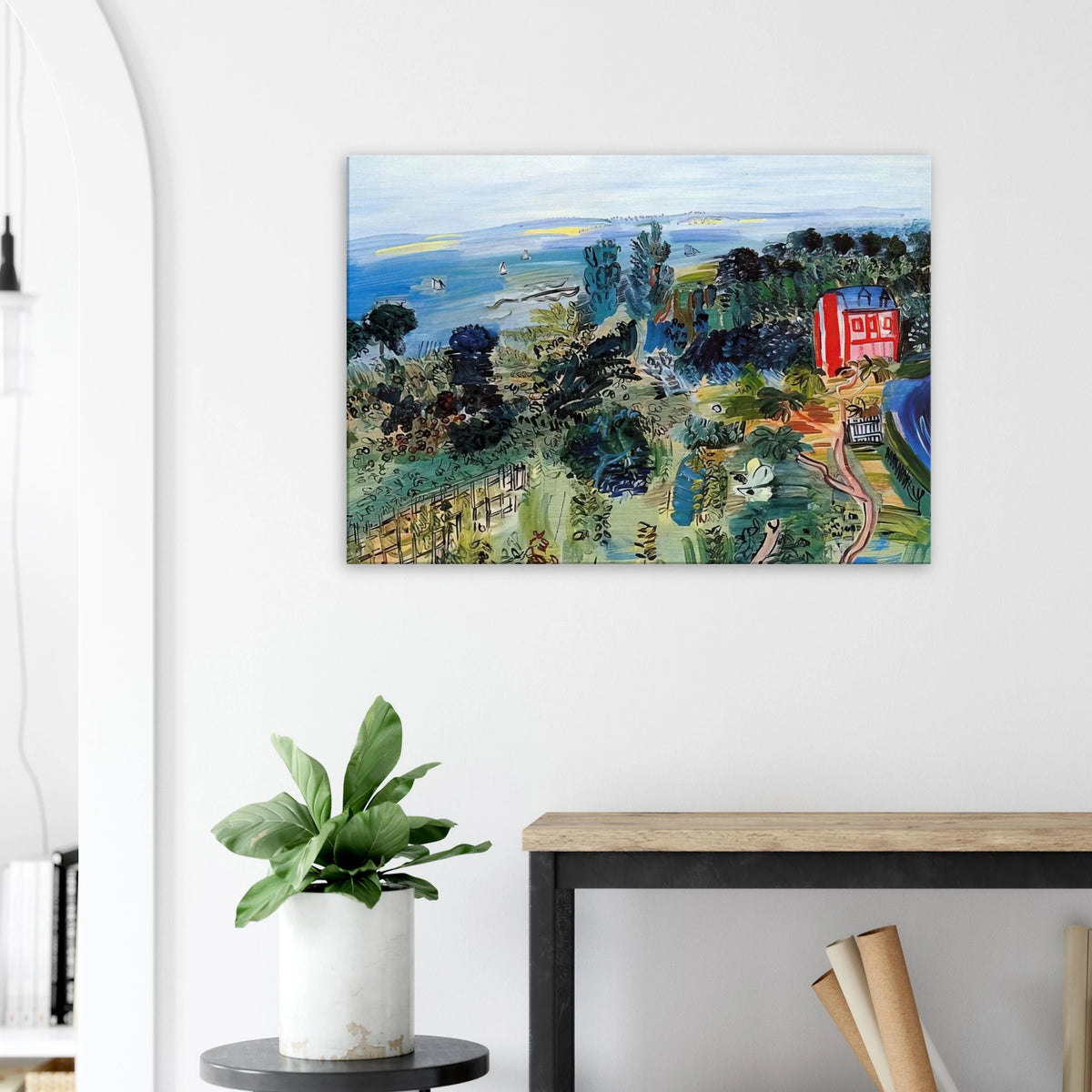 VILLERVILLE Canvas | Raoul Dufy Canvas | Raoul Dufy Shop