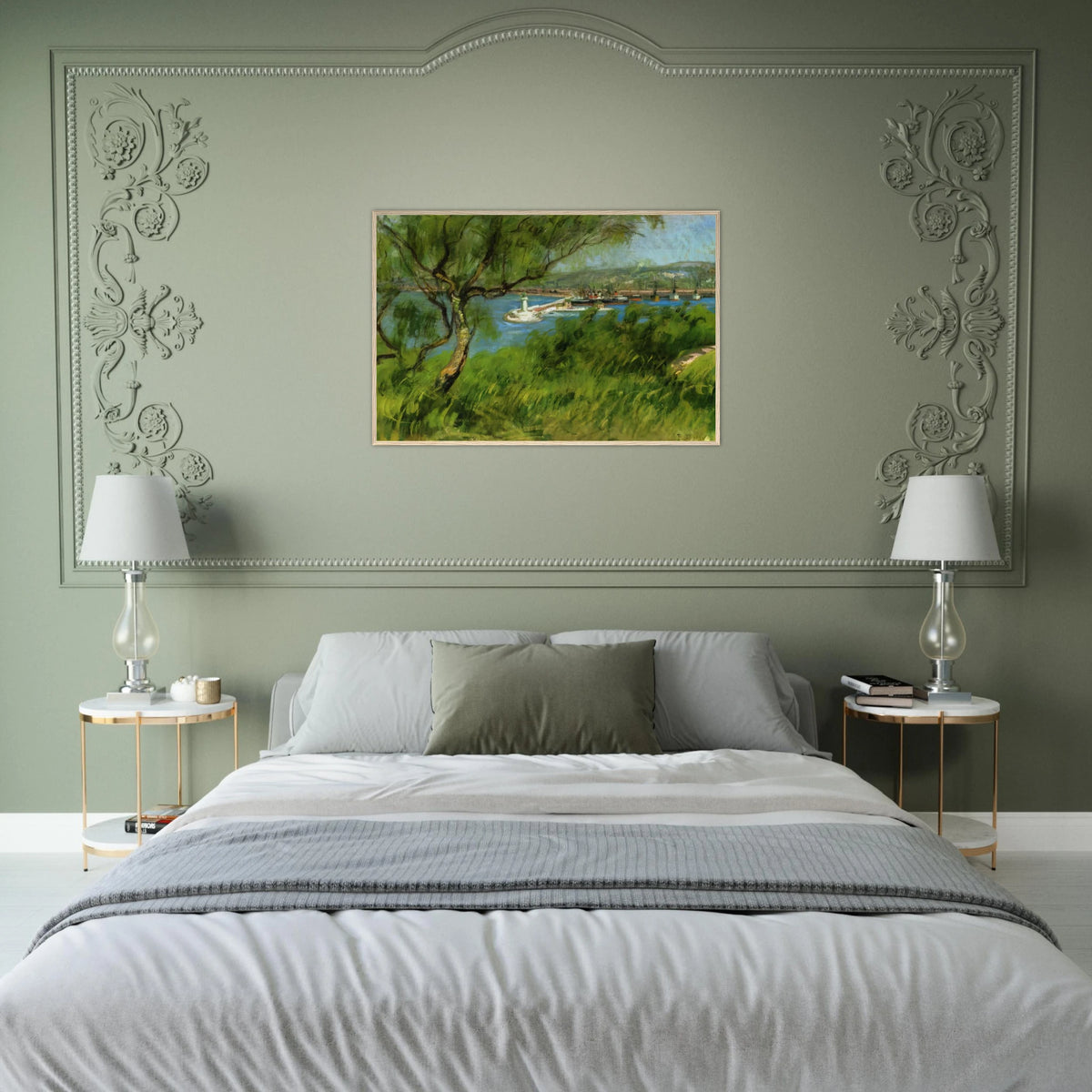 VIEW OF A PORT Framed Poster | Raoul Dufy Framed Prints Wall Art | Raoul Dufy Shop