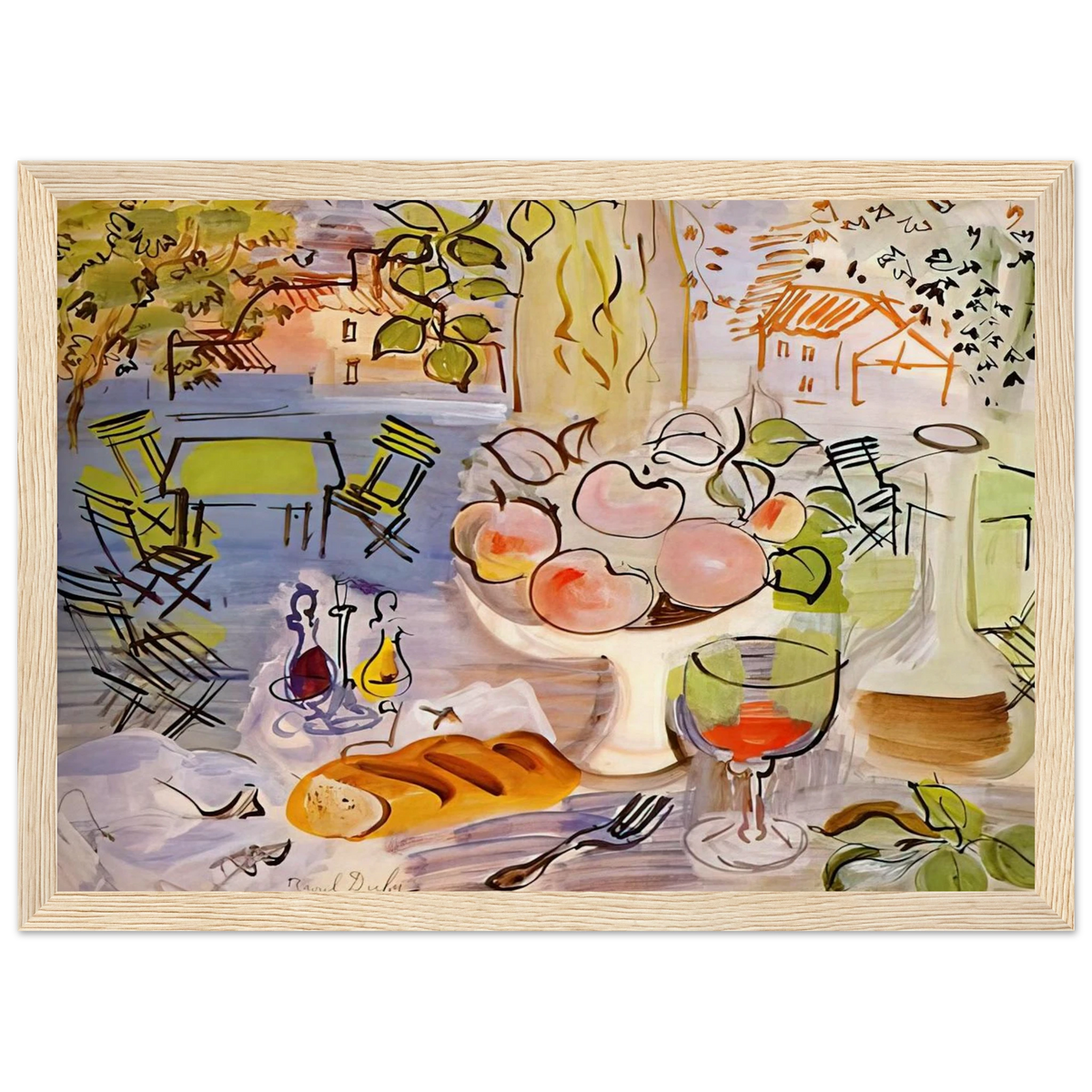 STILL LIFE 1928 Framed Poster | Raoul Dufy Framed Prints Wall Art | Raoul Dufy Shop