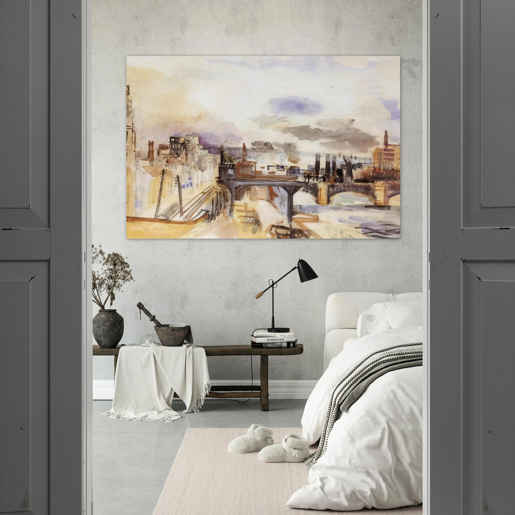 PARISIAN BRIDGE 1922 Poster | Raoul Dufy Poster | Raoul Dufy Shop