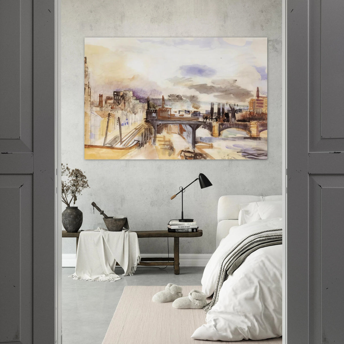 PARISIAN BRIDGE 1922 Poster | Raoul Dufy Poster | Raoul Dufy Shop