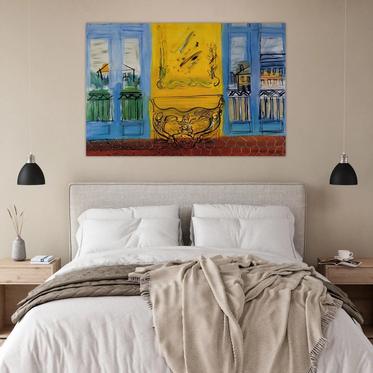 CONSOLE WITH TWO WINDOWS 1948 Poster | Raoul Dufy Poster | Raoul Dufy Shop