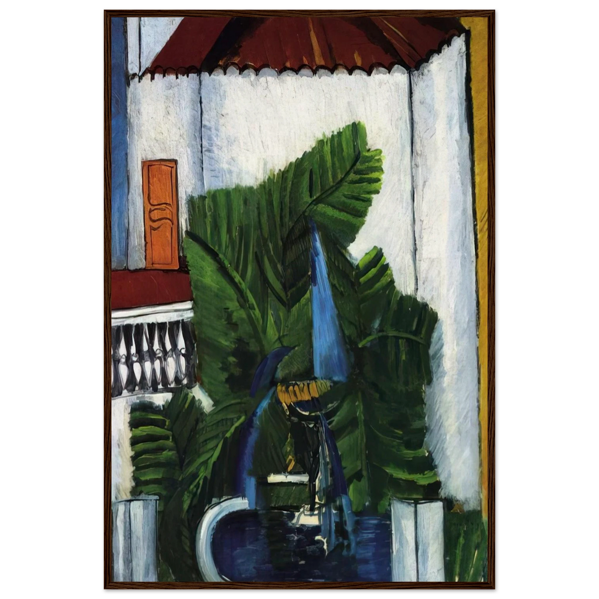 FOUNTAIN IN AVIGNON 1913 Framed Poster | Raoul Dufy Framed Prints Wall Art | Raoul Dufy Shop