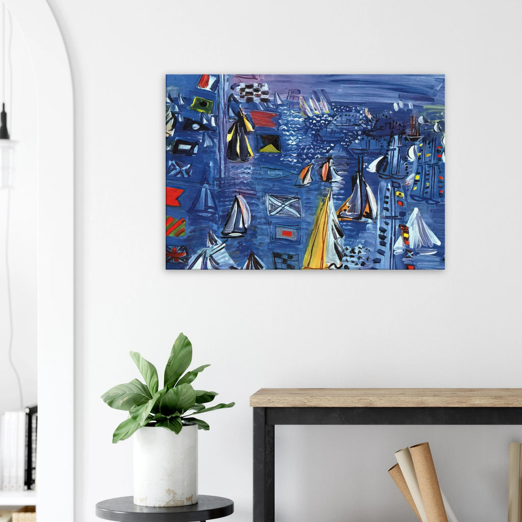 REGATTA AT COWES 1934 Canvas | Raoul Dufy Canvas | Raoul Dufy Shop