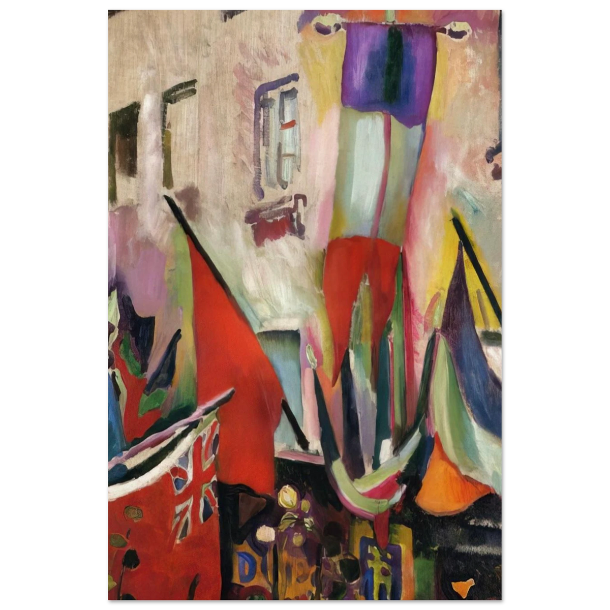 FLAGS 1906 Poster | Raoul Dufy Poster | Raoul Dufy Shop
