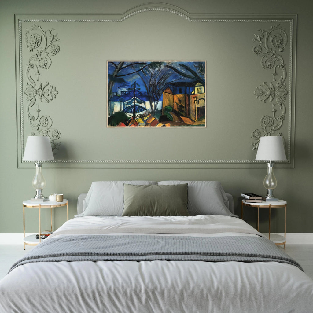 THE BOTANICAL GARDEN 1910 Framed Poster | Raoul Dufy Framed Prints Wall Art | Raoul Dufy Shop