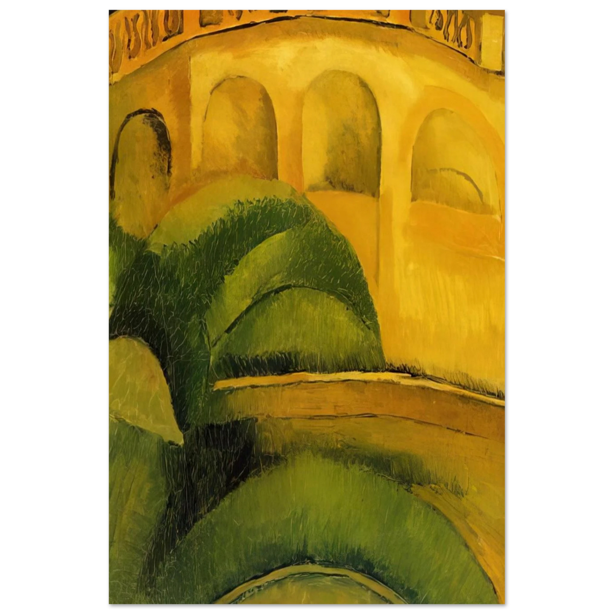ARCADES AT L ESTAQUE 1908 Poster | Raoul Dufy Poster | Raoul Dufy Shop