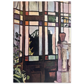 WINDOW WITH COLOURED GLASSES 1906 Poster | Raoul Dufy Poster | Raoul Dufy Shop