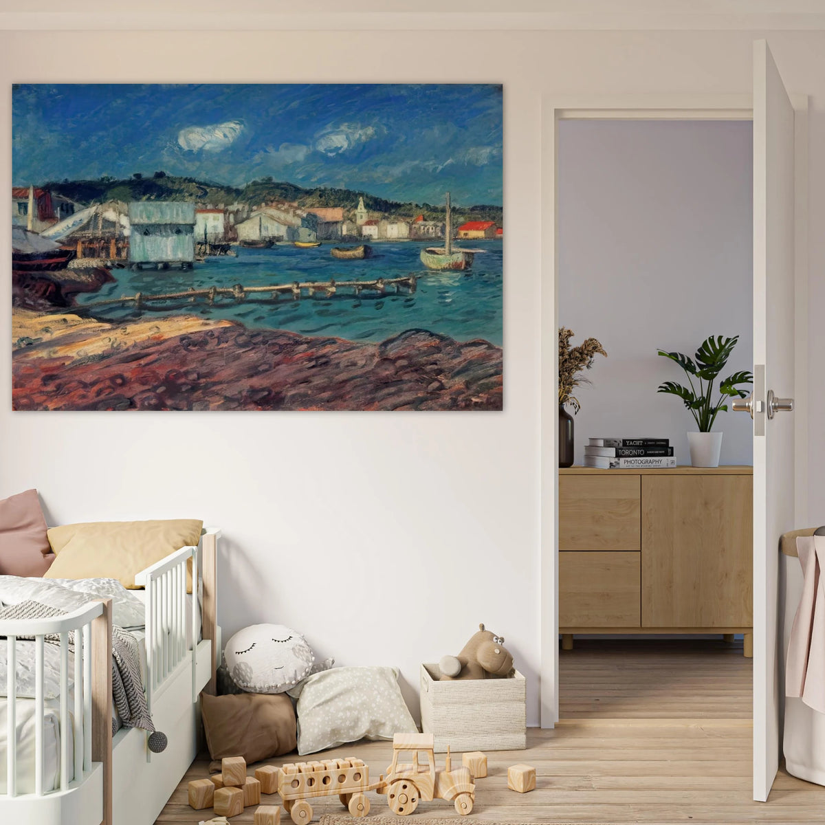 THE PORT OF MARTIGUES Poster | Raoul Dufy Poster | Raoul Dufy Shop