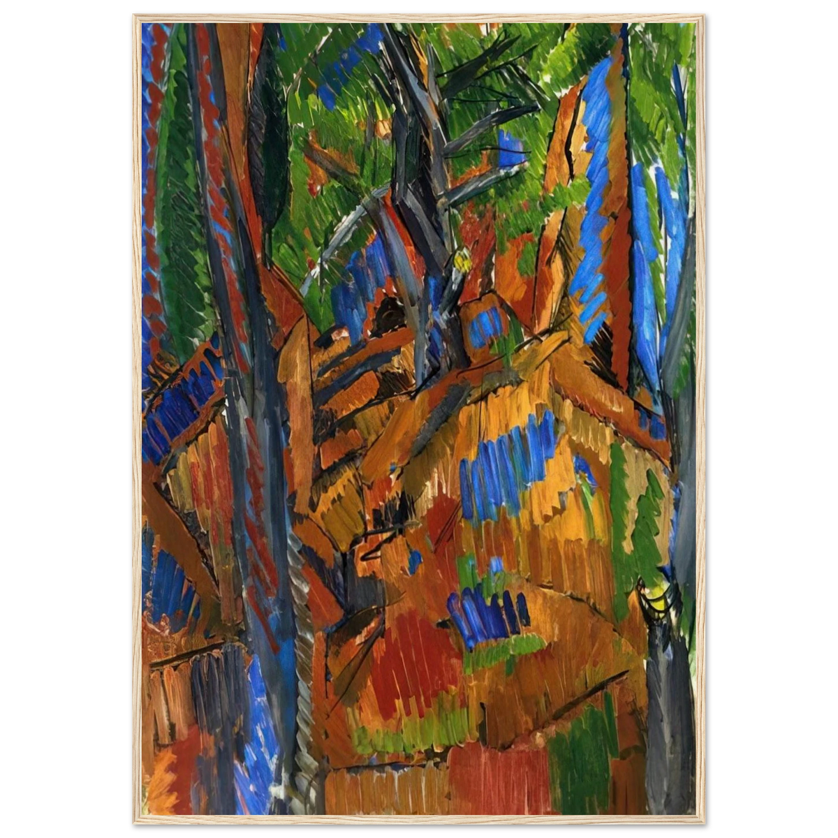 TREES 1913 Framed Poster | Raoul Dufy Framed Prints Wall Art | Raoul Dufy Shop