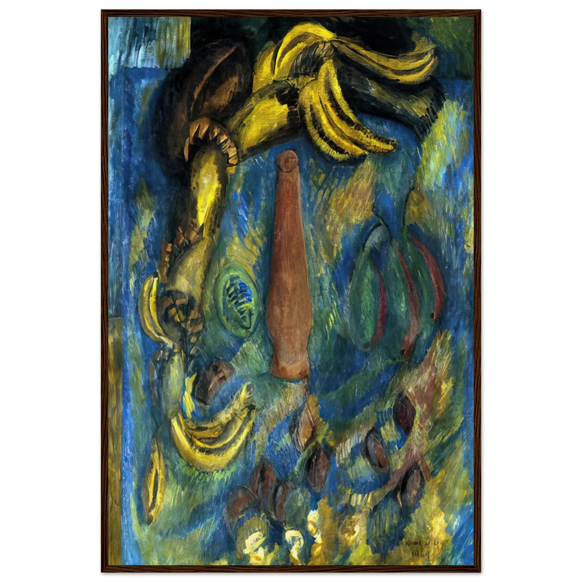STILL LIFE WITH BANANAS 1909 Framed Poster | Raoul Dufy Framed Prints Wall Art | Raoul Dufy Shop