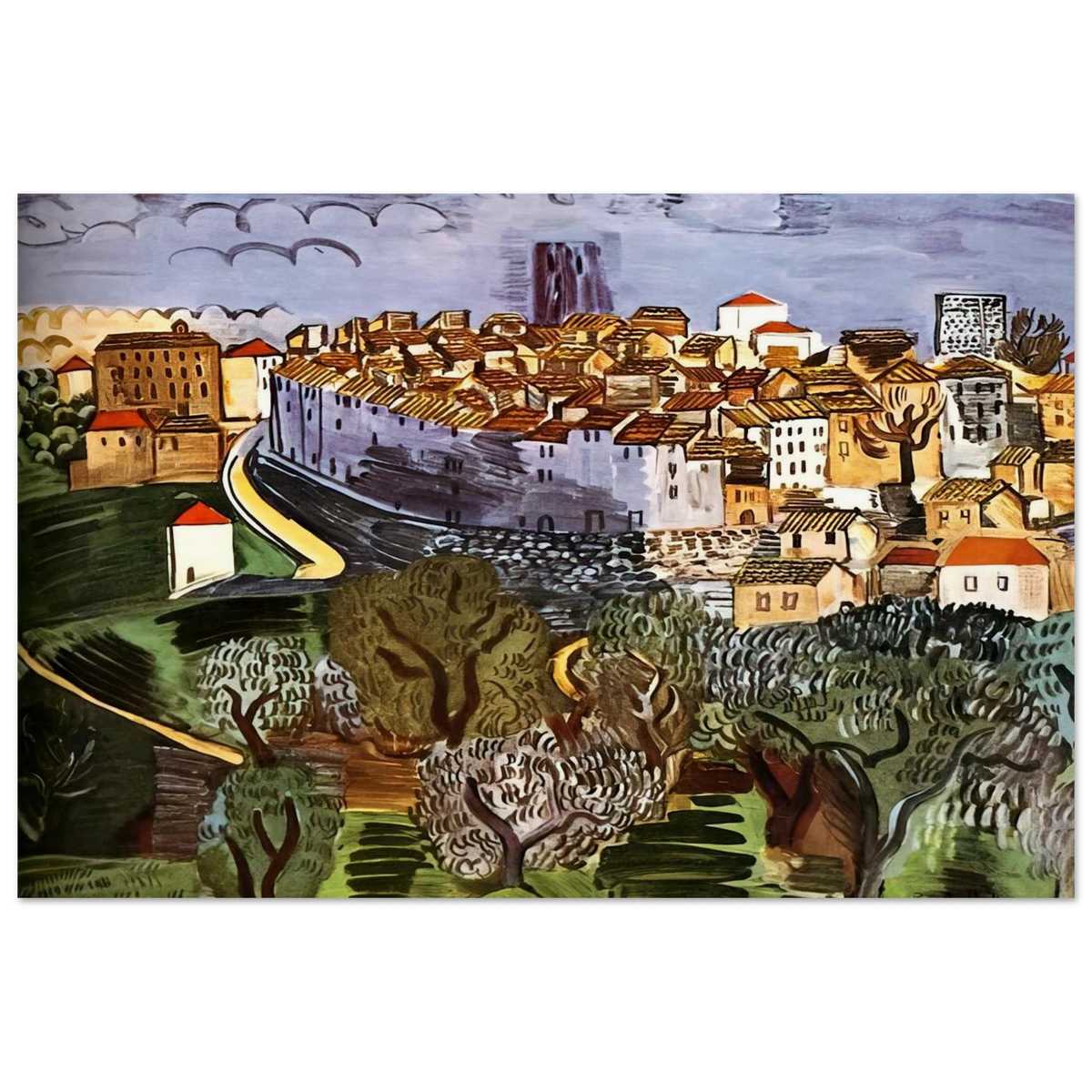 VENCE 1923 Poster | Raoul Dufy Poster | Raoul Dufy Shop