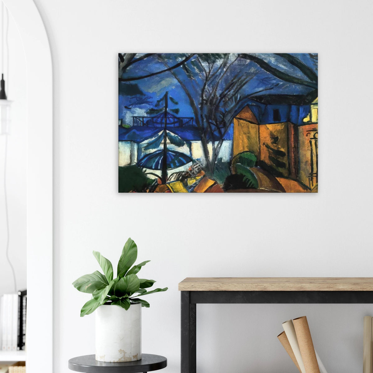 THE BOTANICAL GARDEN 1910 Canvas | Raoul Dufy Canvas | Raoul Dufy Shop