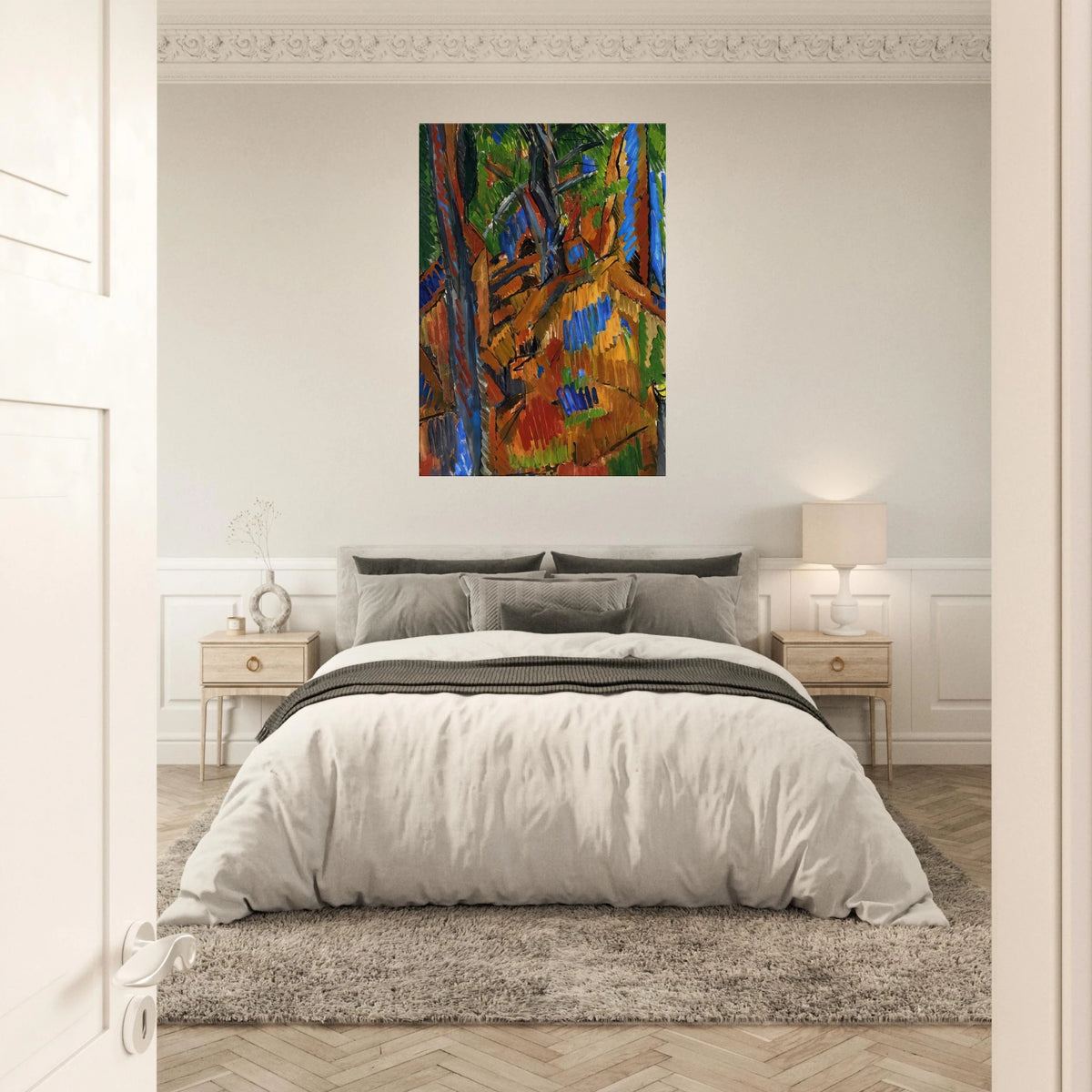 TREES 1913 Canvas | Raoul Dufy Canvas | Raoul Dufy Shop