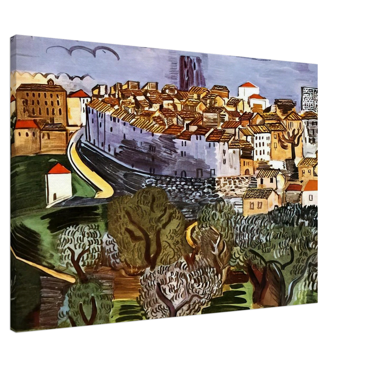 VENCE 1923 Canvas | Raoul Dufy Canvas | Raoul Dufy Shop